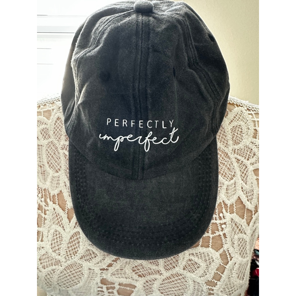 Charcoal "Perfectly Imperfect" Hat One Size